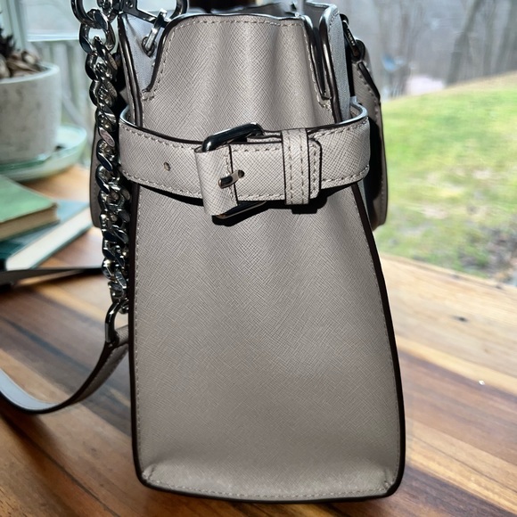 Michael Kors Saffiano Leather Emma Satchel and Wallet Set - Picture 9 of 12